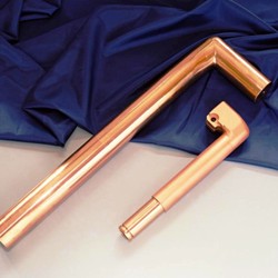 Copper 90º cold forming