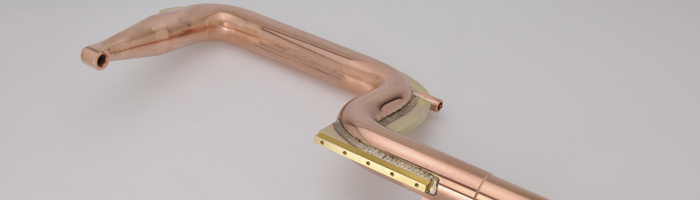 Brazo de cobre para la soldadura por puntos